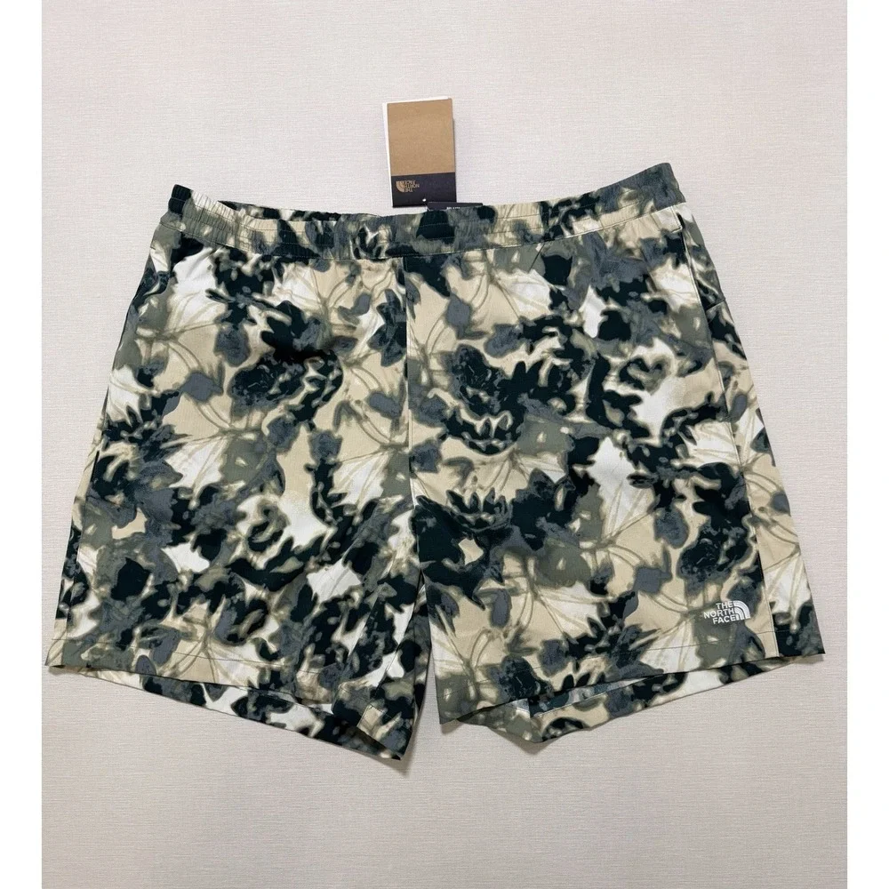 The North Face Class V Pathfinder Pull-On Shorts Duck Green Men's Size 2XL
